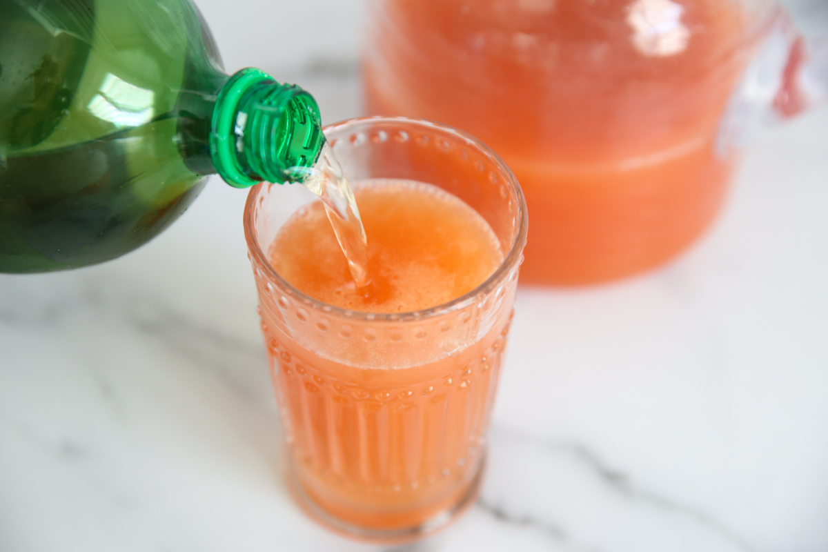 pouring drinks