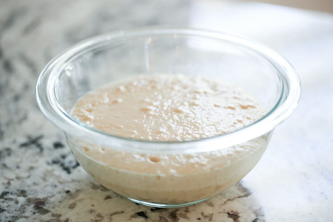 proofed yeast