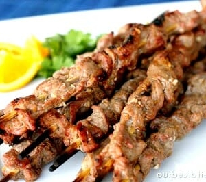 Orange Thai Beef Skewers