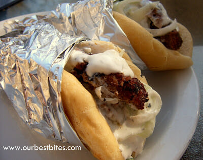 Gyro Burger Pitas from Our Best Bites