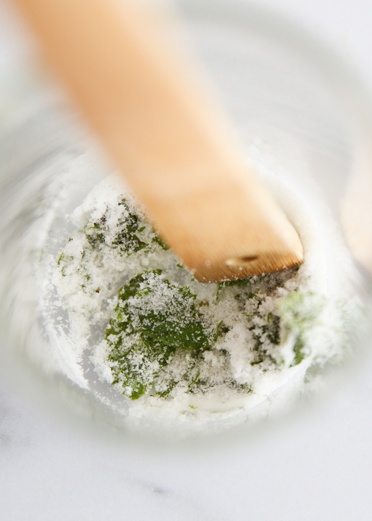 smashing mint and sugar
