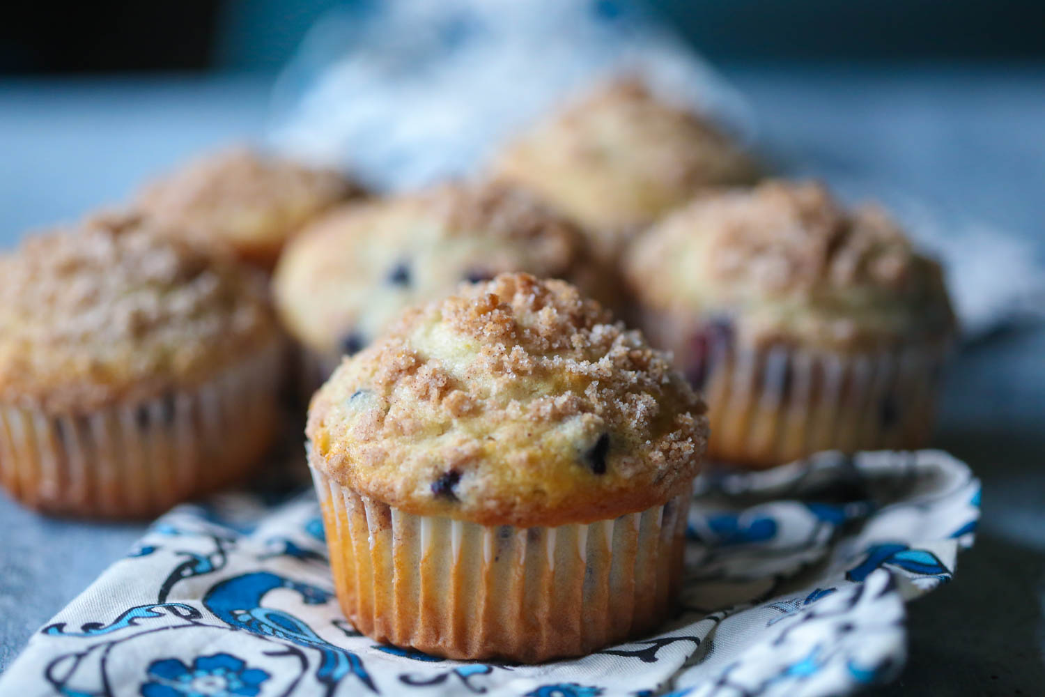 Blueberry muffins from our best bites