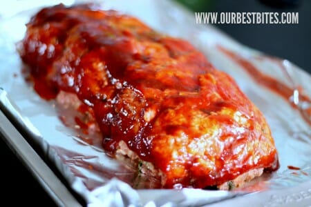 meatloaf with sauce