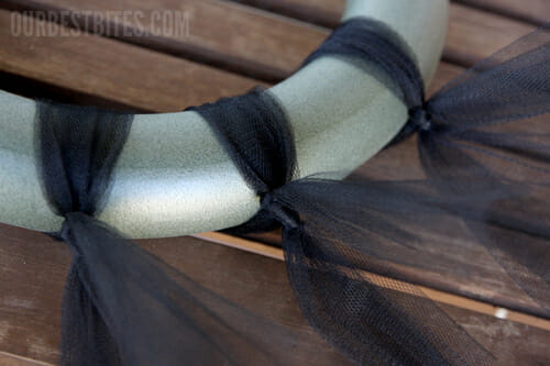 Tying Tulle