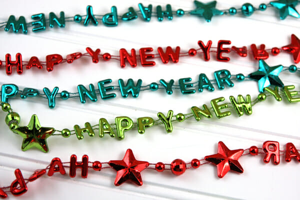 New Years Necklaces