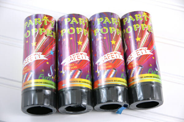 Party Poppers