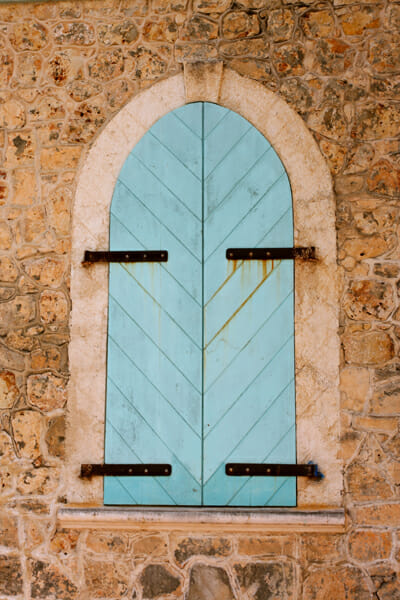 Teal Window