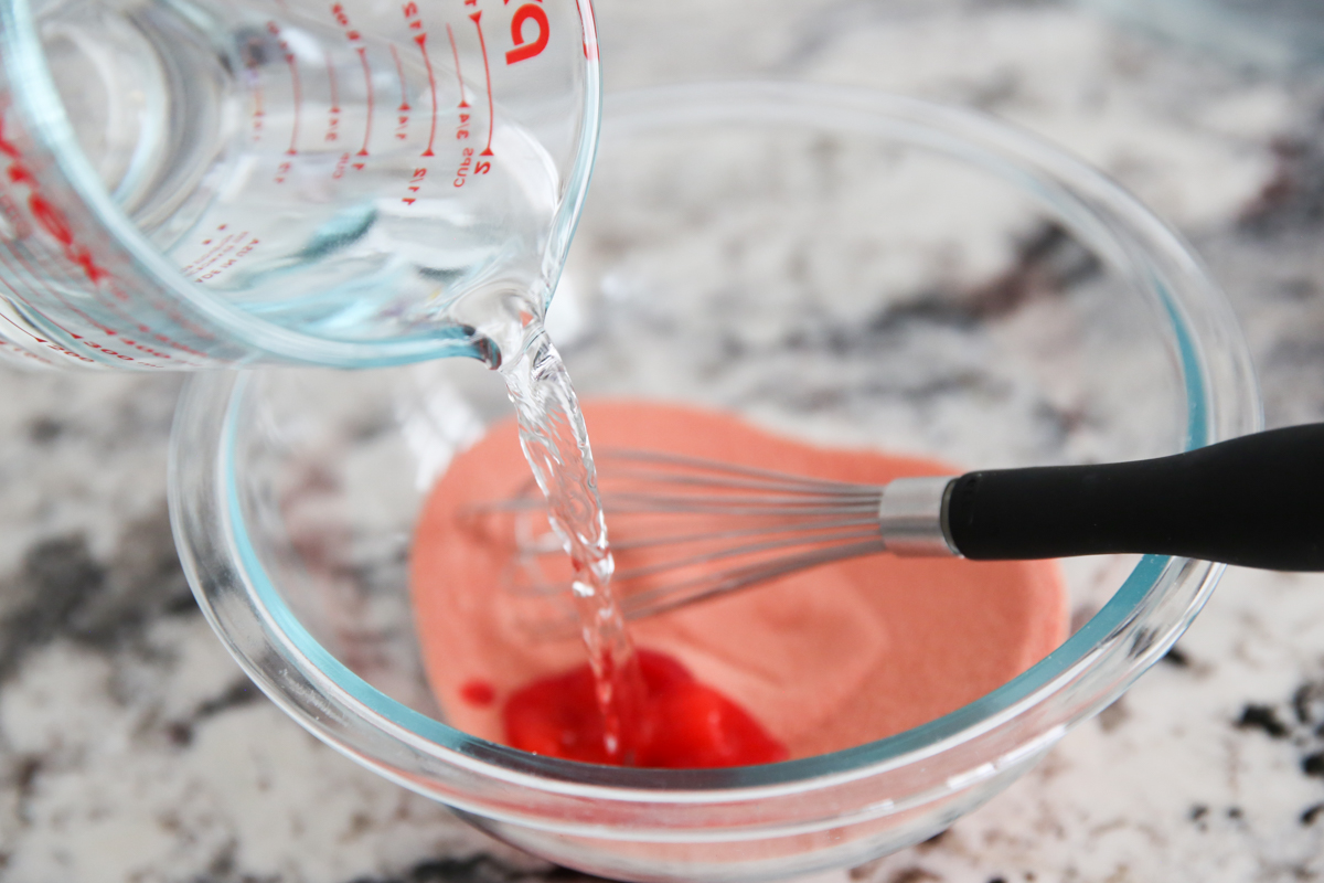 red jello
