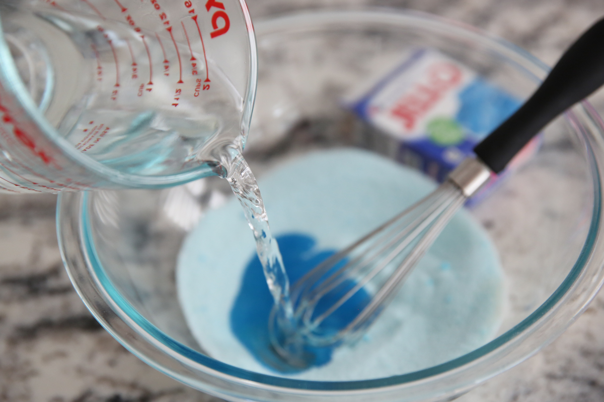 blue jello