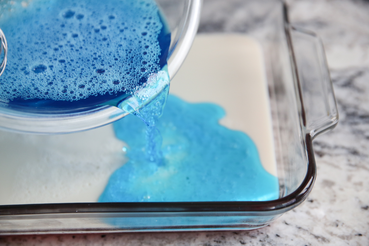 blue jello