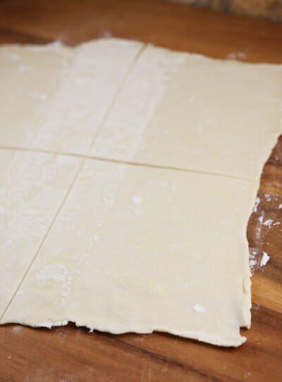 rolled puff pastry