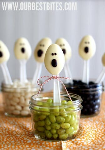 Ghost spoons from Our Best Bites
