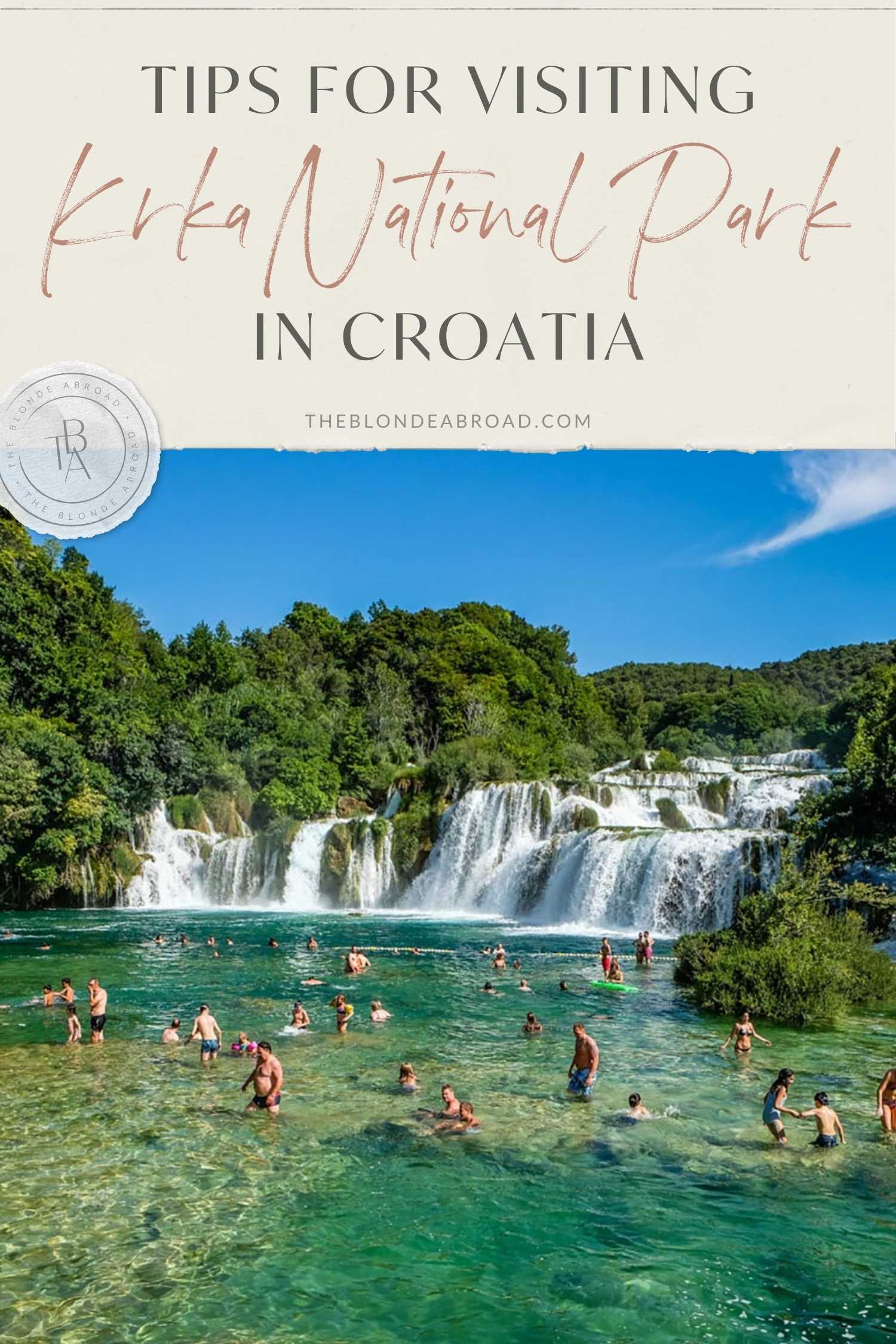 Tips for Visiting Krka National Park in Croatia