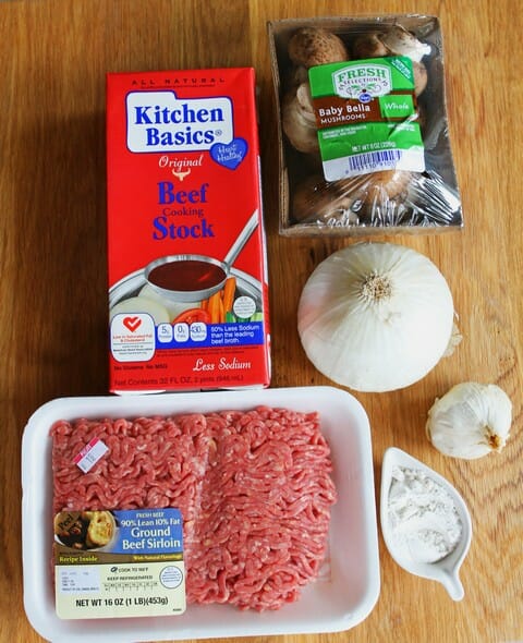 hamburger steak ingredients