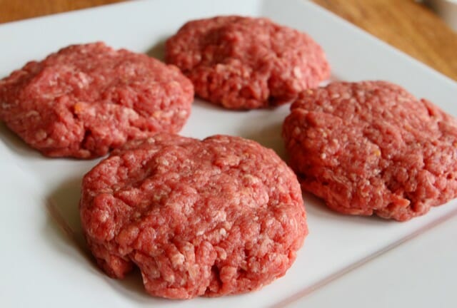 hamburger patties