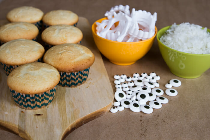 yeti cupcakes ingredients