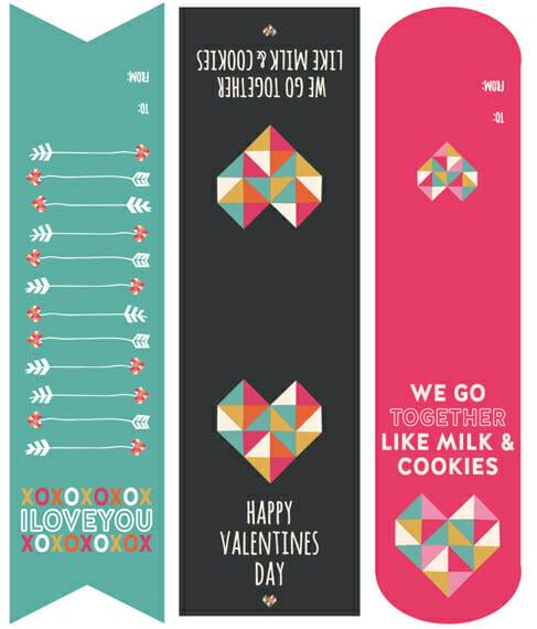 Valentine CD Labels