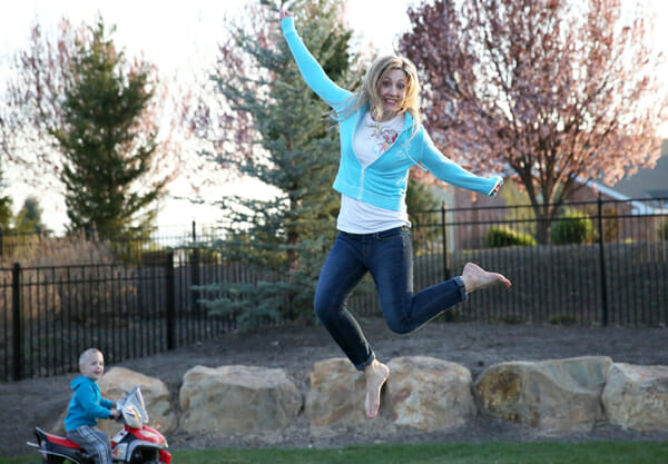 trampolining