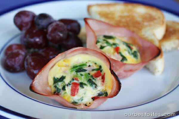 Our Best Bites Baked Ham and Egg Cups