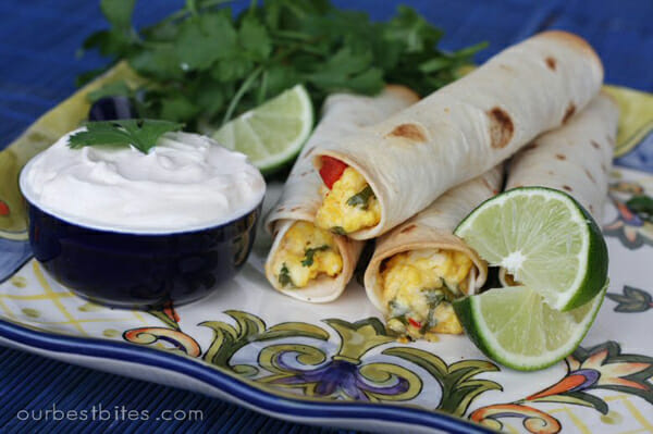 Our Best Bites Breakfast Taquitos