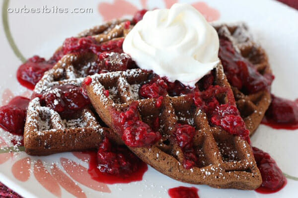 Our Best Bites Chocolate Waffles