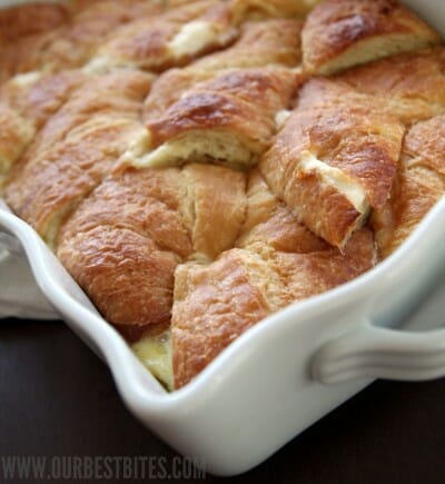 Strawberry Croissant French Toast