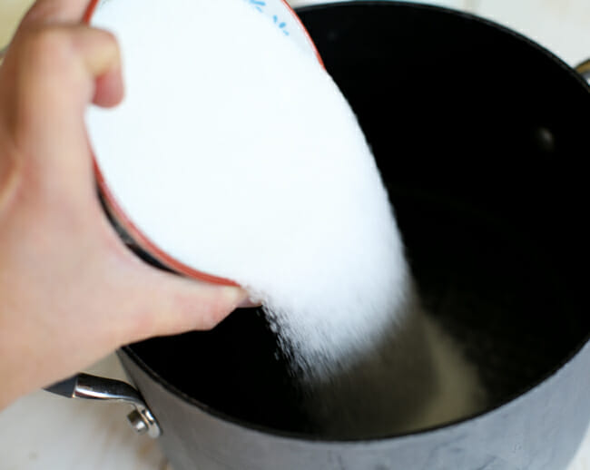 frozen lemon custard sugar