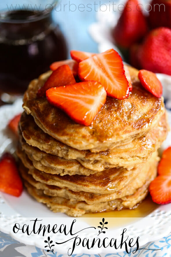 Oatmeal Pancakes from Our Best Bites