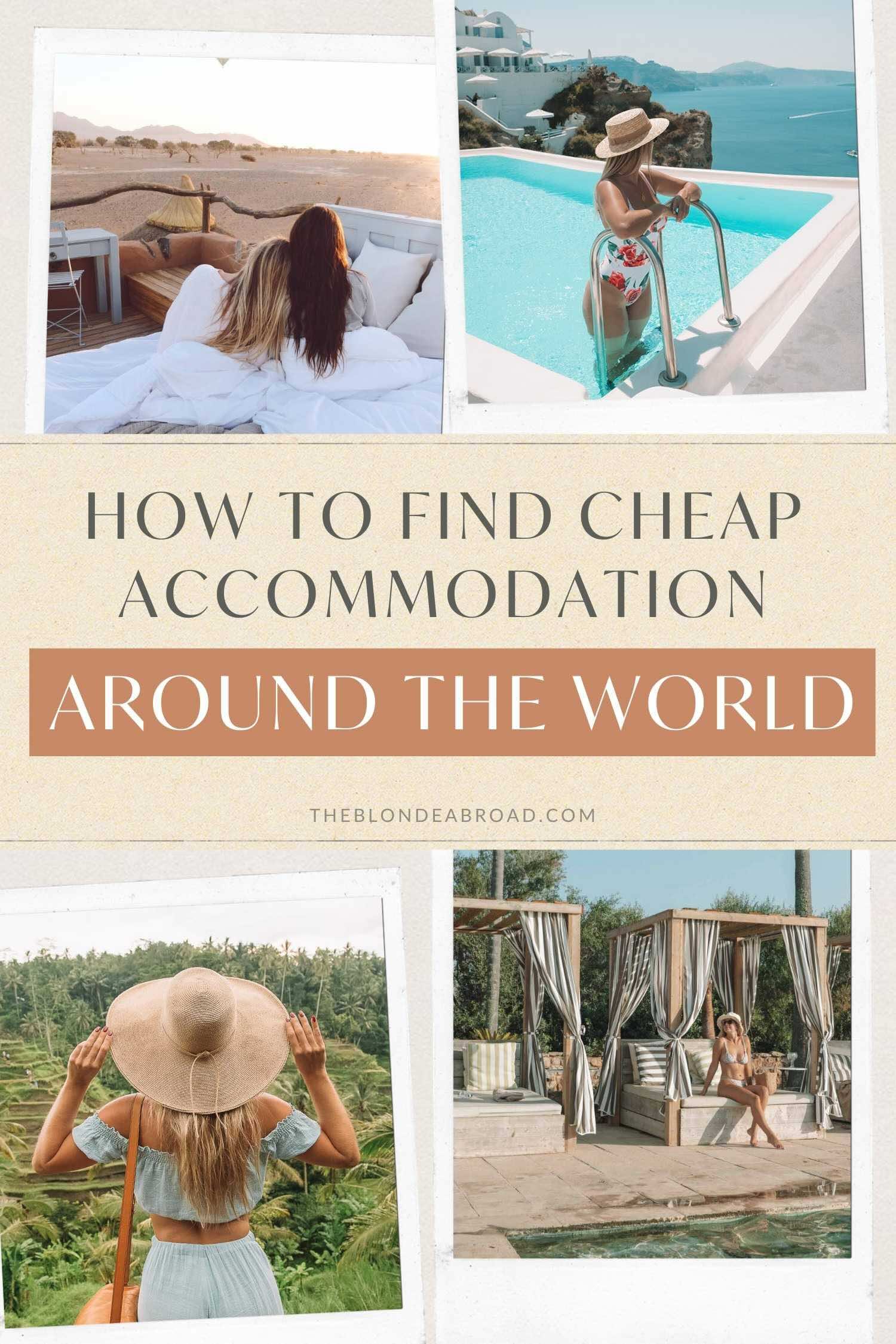 How to Find Cheap Accommodation Around the World - 1