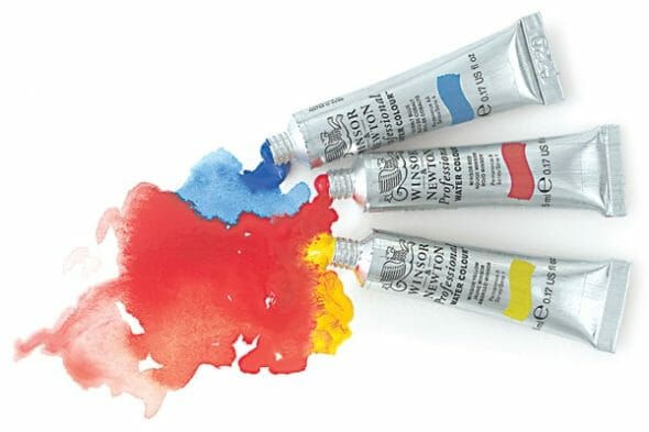 watercolor tubes