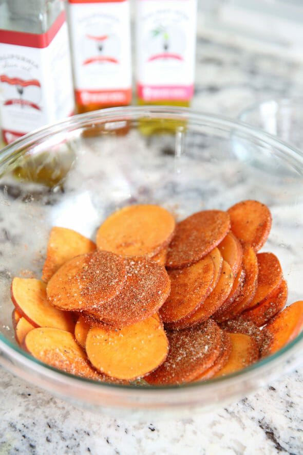 Seasoned Sweet Potatoes