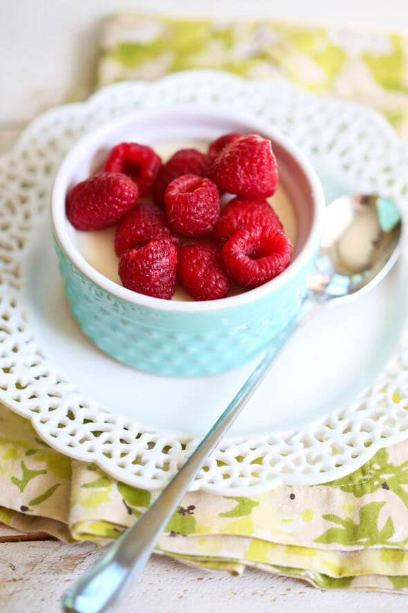 Russian Cream with Berries from Our Best Bites
