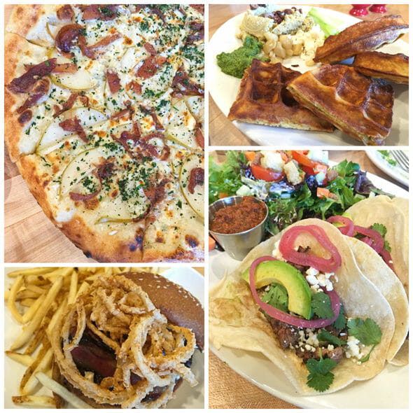 food from Grit restaurant