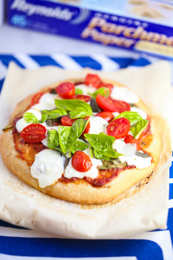 Make your own individual frozen pizza dough!