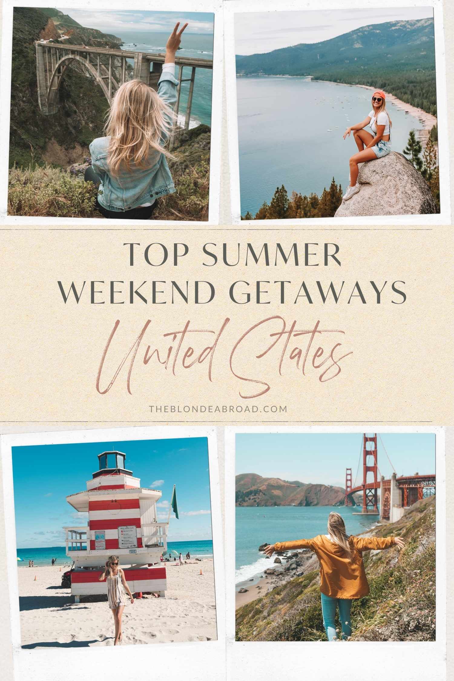 Top Summer Weekend Getaways in the USA