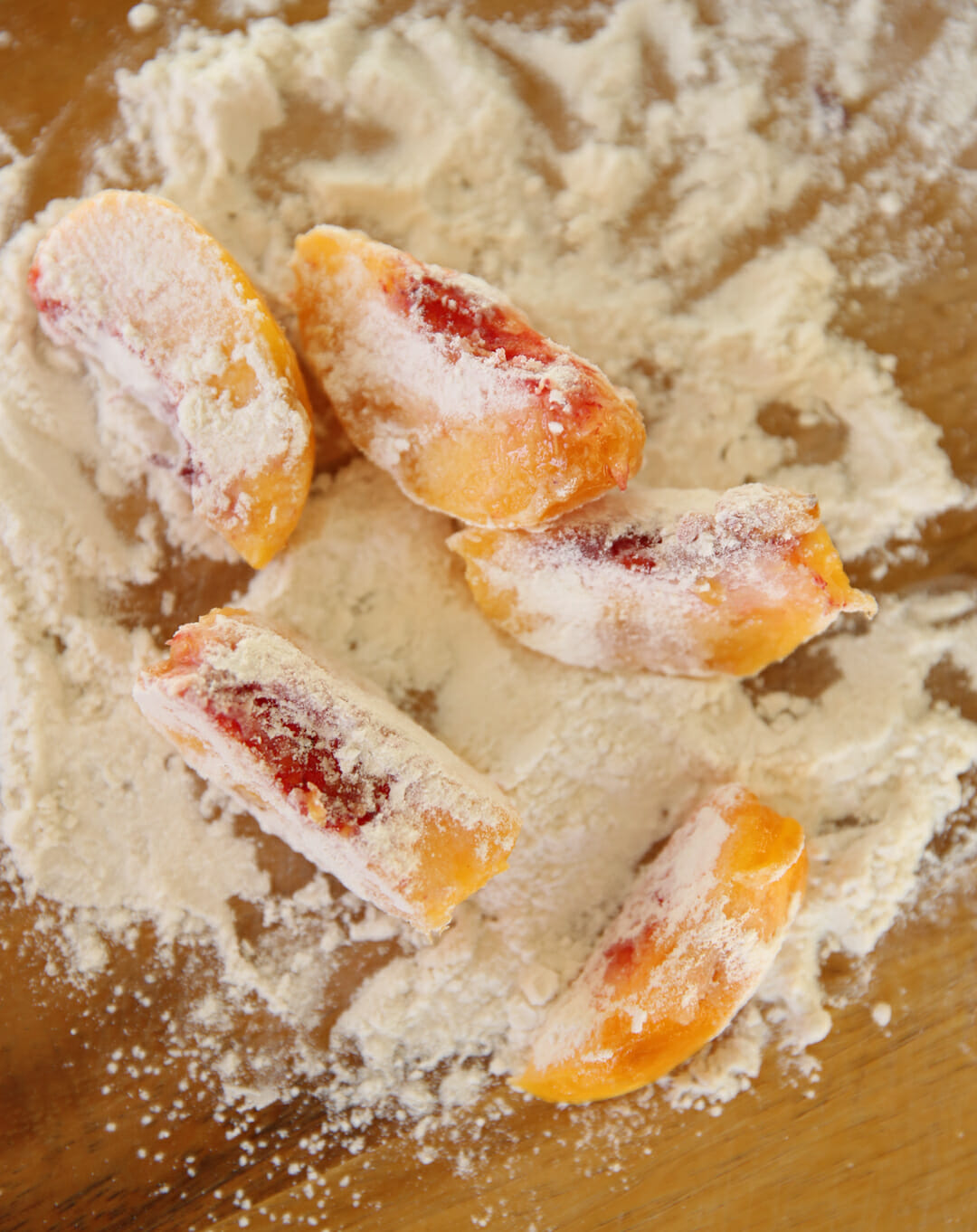 Deep Fried Peaches
