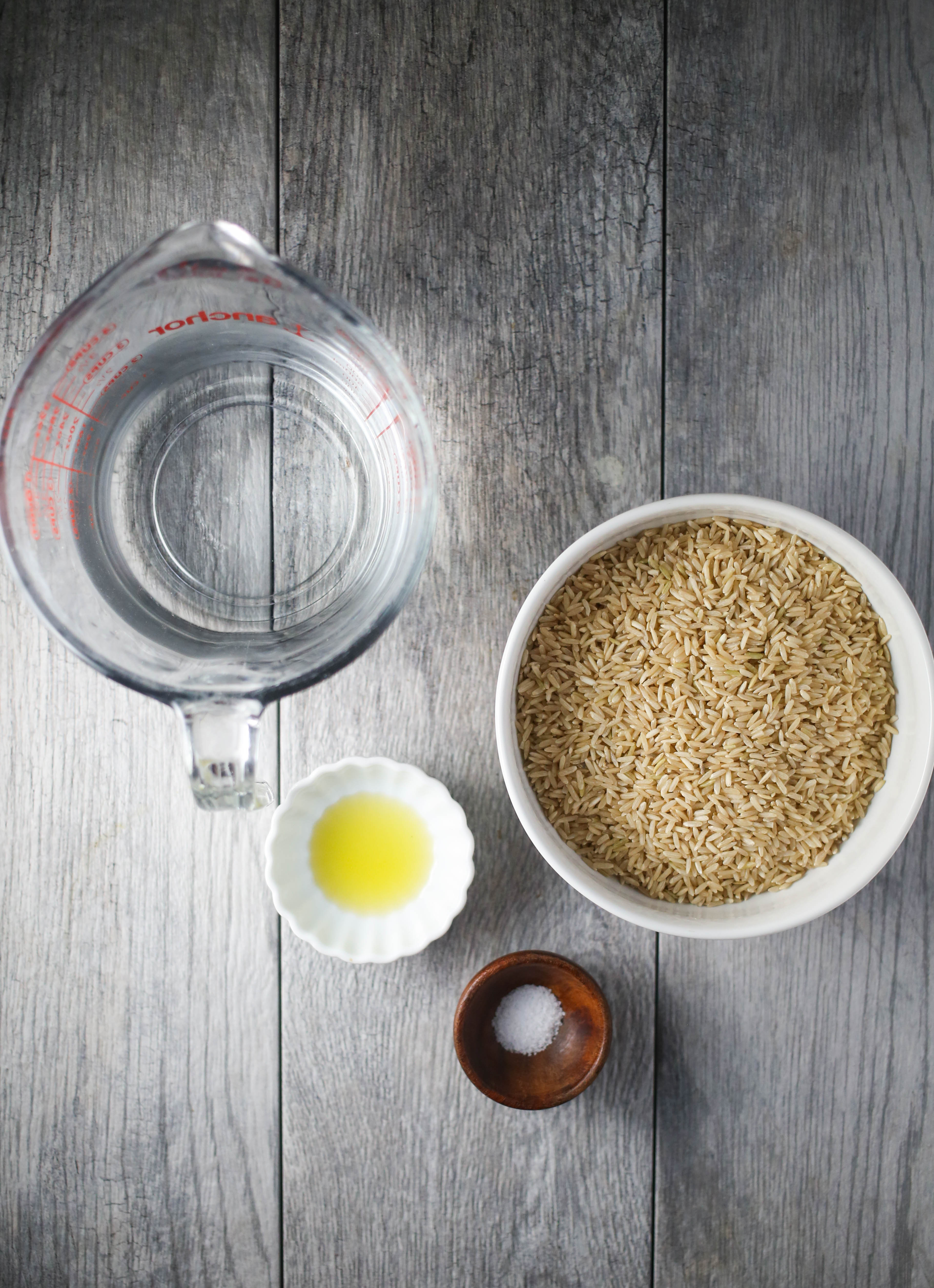 How to make brown rice in a pressure cooker or instant pot #instantpot #pressurecooker #brownrice