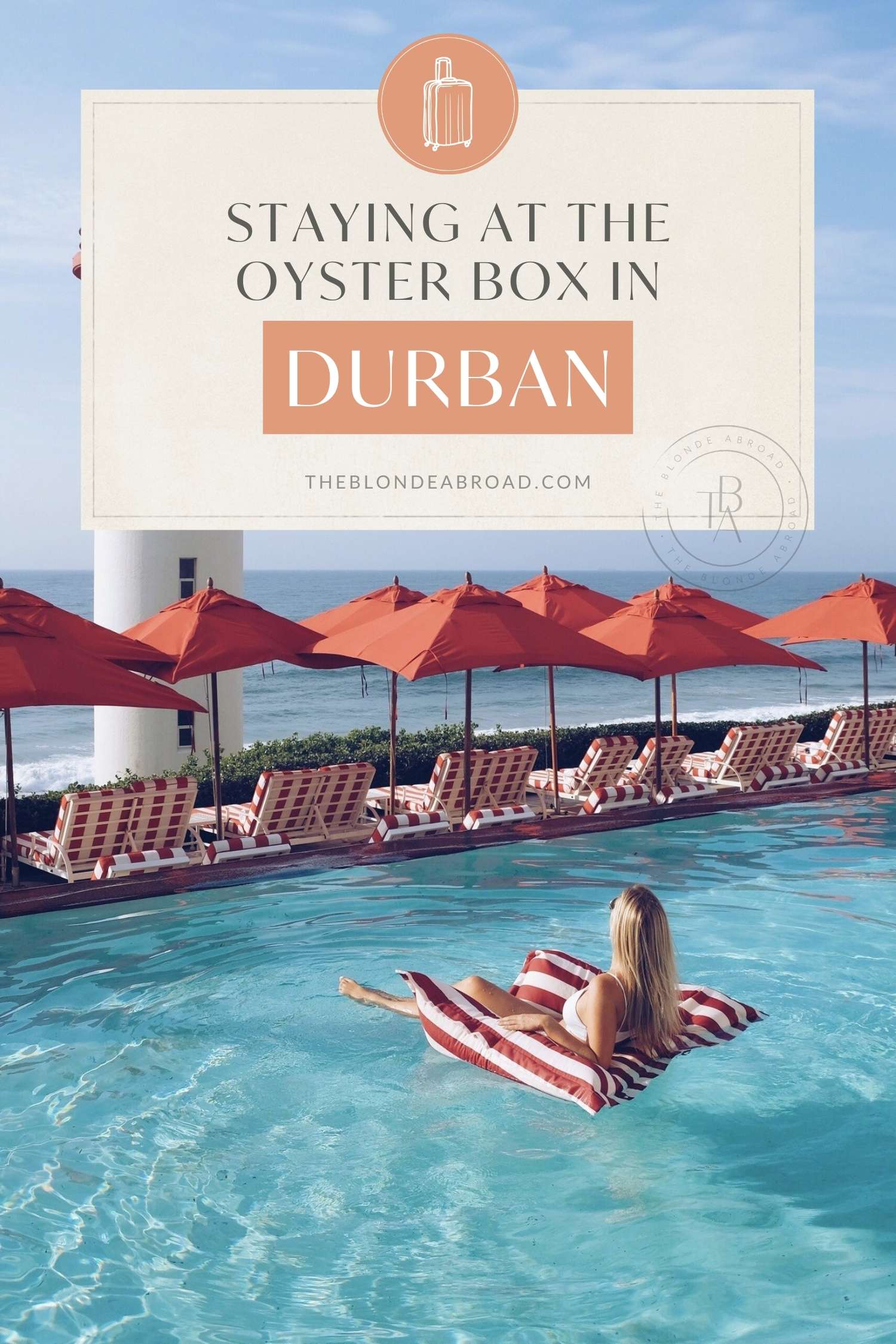 Staying at The Oyster Box Hotel in Durban