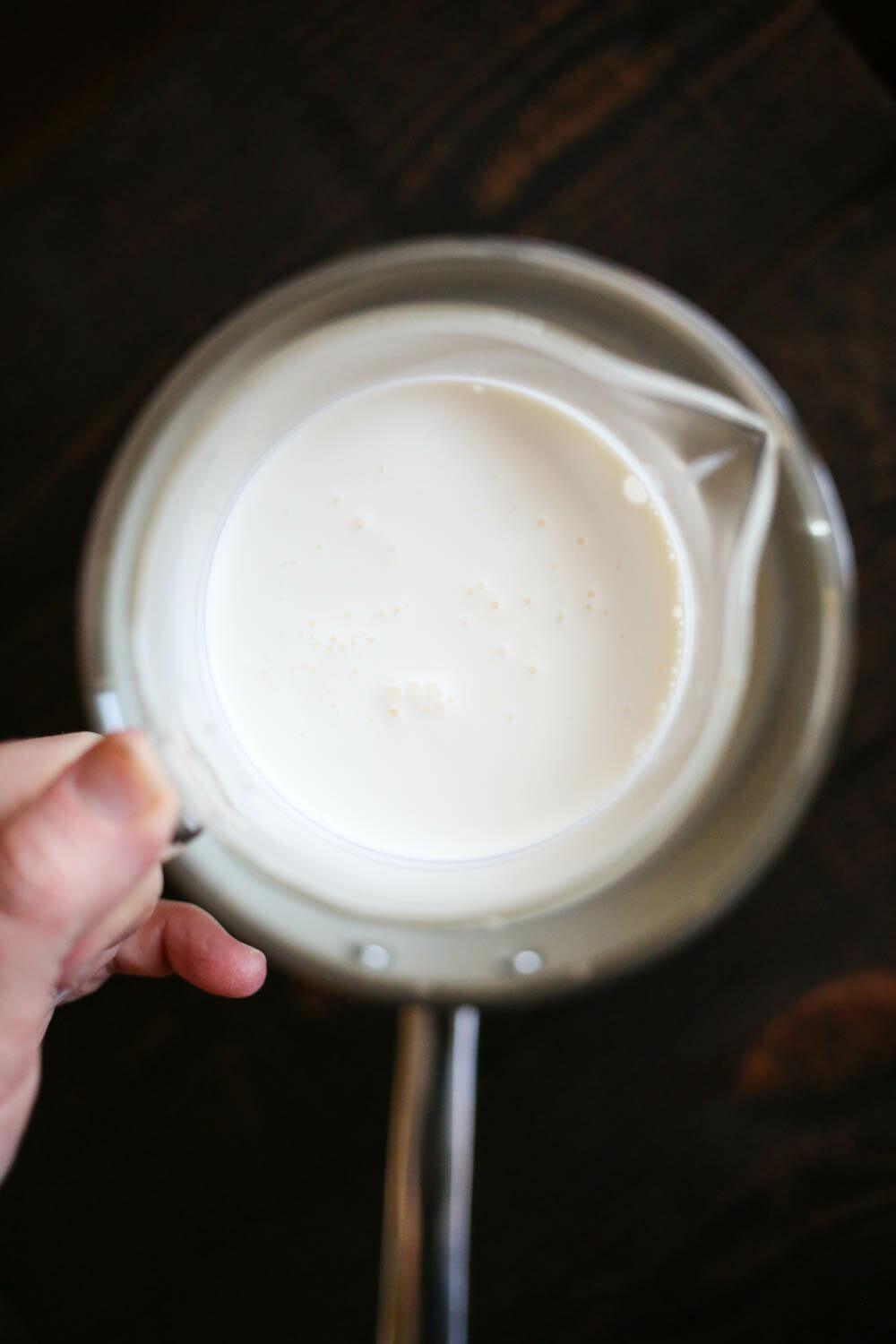 adding heavy cream