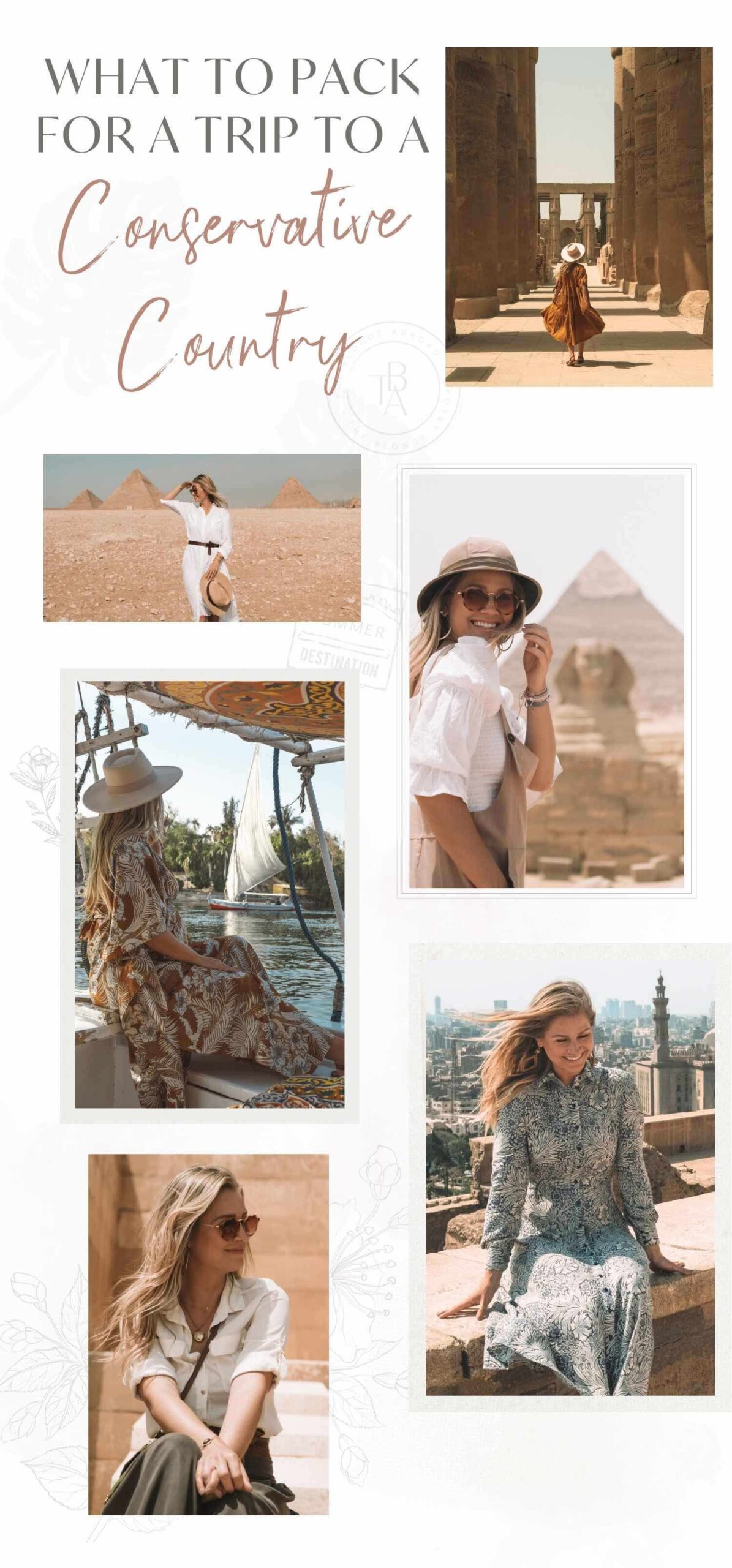 What to Pack for a Trip to a Conservative Country - 1