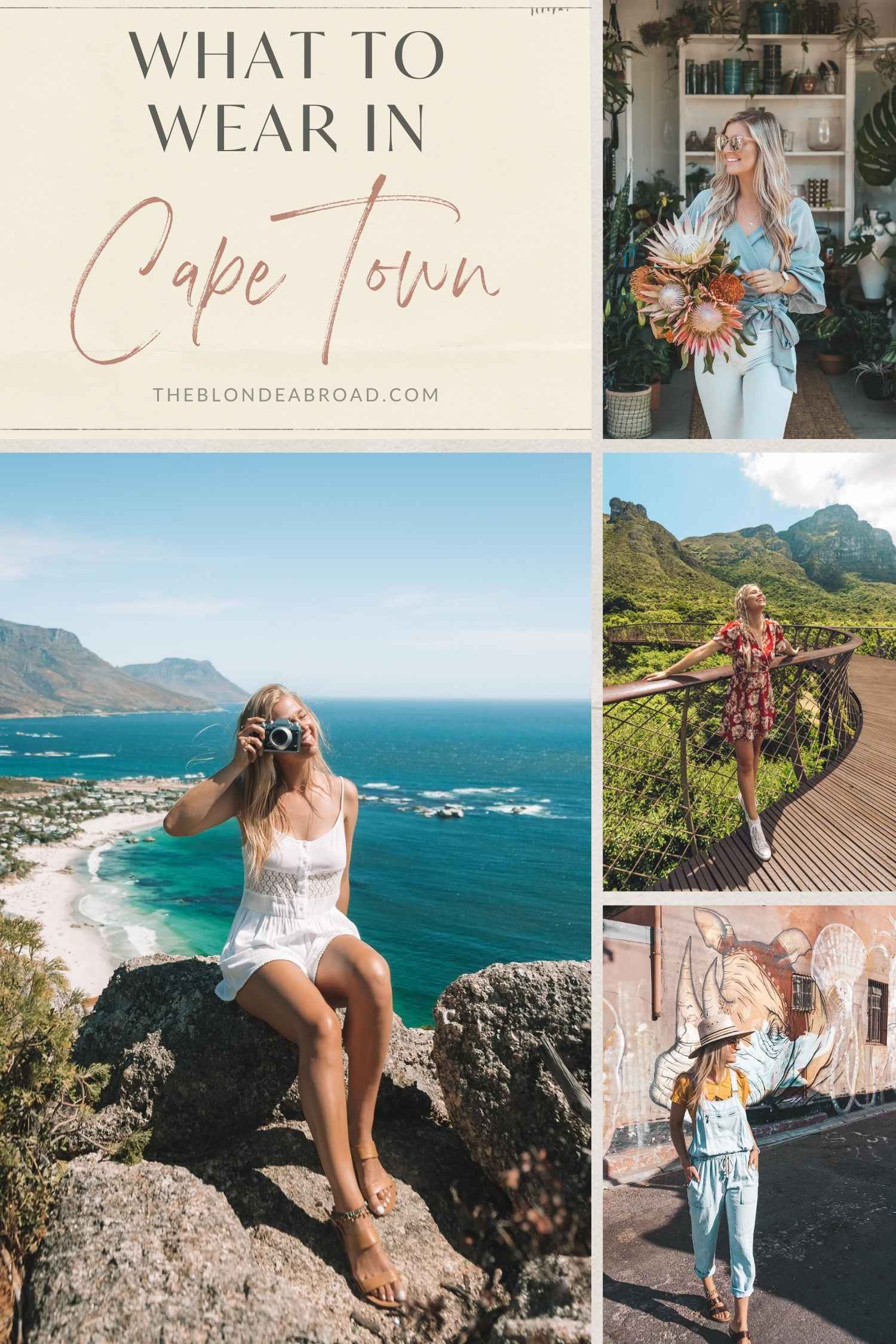 What to Wear in Cape Town + Outfit Inspiration