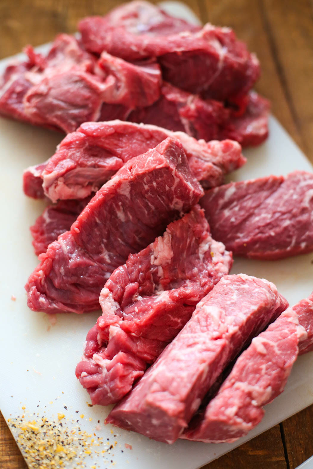 Pot roast slices