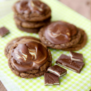 Chocolate Mint Cookes by Our Best Bites