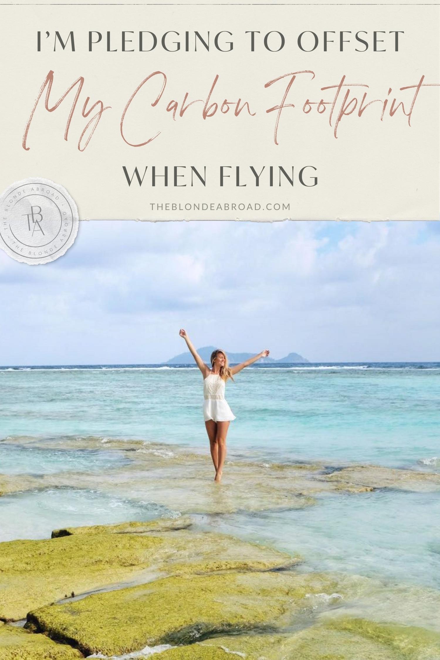 I’m Pledging to Offset My Carbon Footprint When Flying