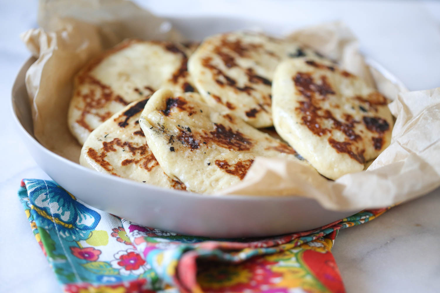 perfect homemade naan