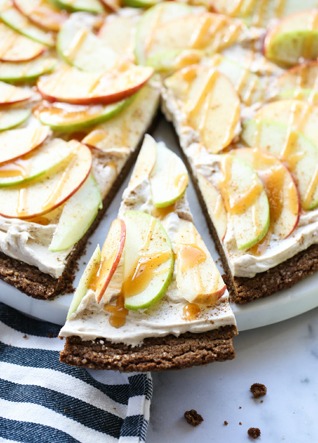 Fruit pizza slice
