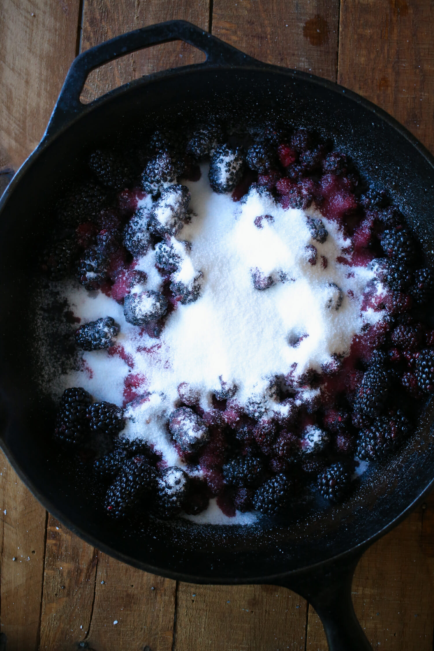 sugar and berries