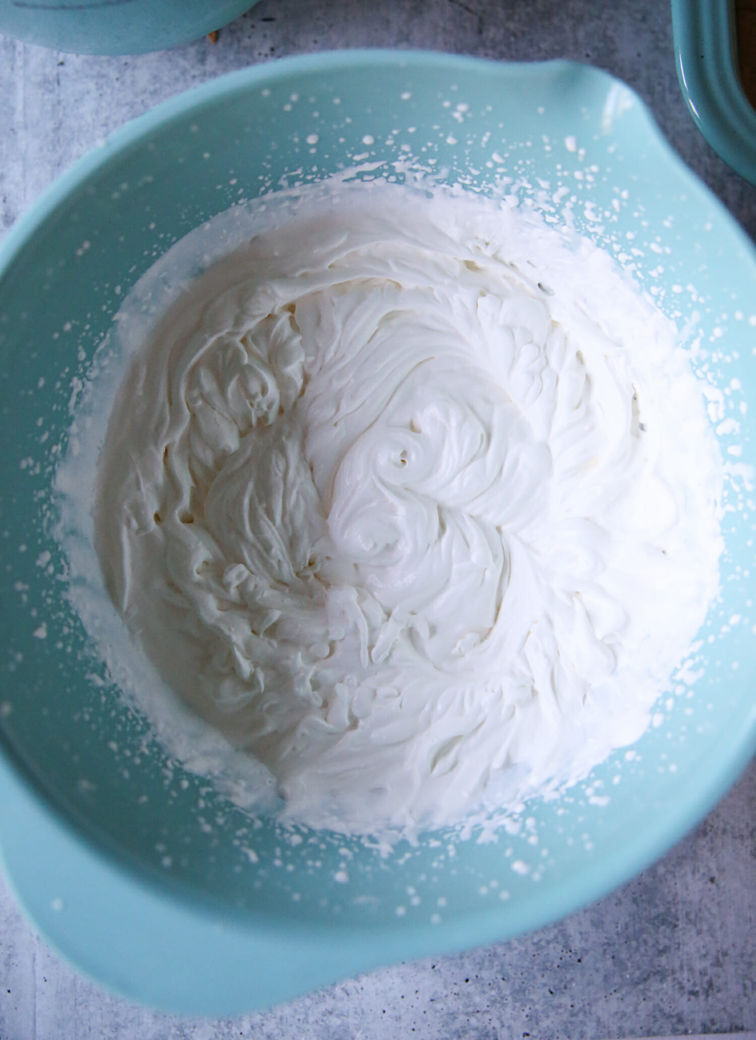 whipped cream