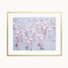 Namibia Flamingos Art Print Namibia Flamingos Art Print