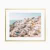 Santorini Landscape Art Print Santorini Landscape Art Print